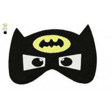 Mask Batman Embroidery Design
